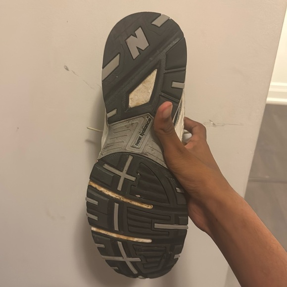 New Balance 414 Running Trainers with Abzorb Technology Navy Blue/white - Picture 3 of 5